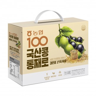 농협 국산콩 통째로 검은콩 17곡두유 190ml*24