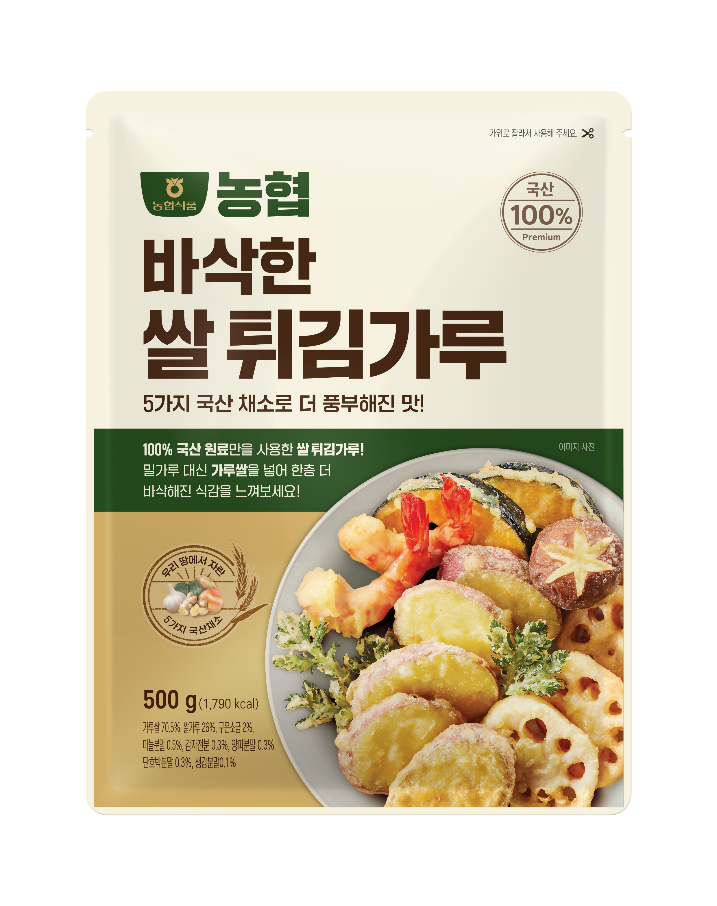 농협 바삭한 쌀튀김가루 500g
