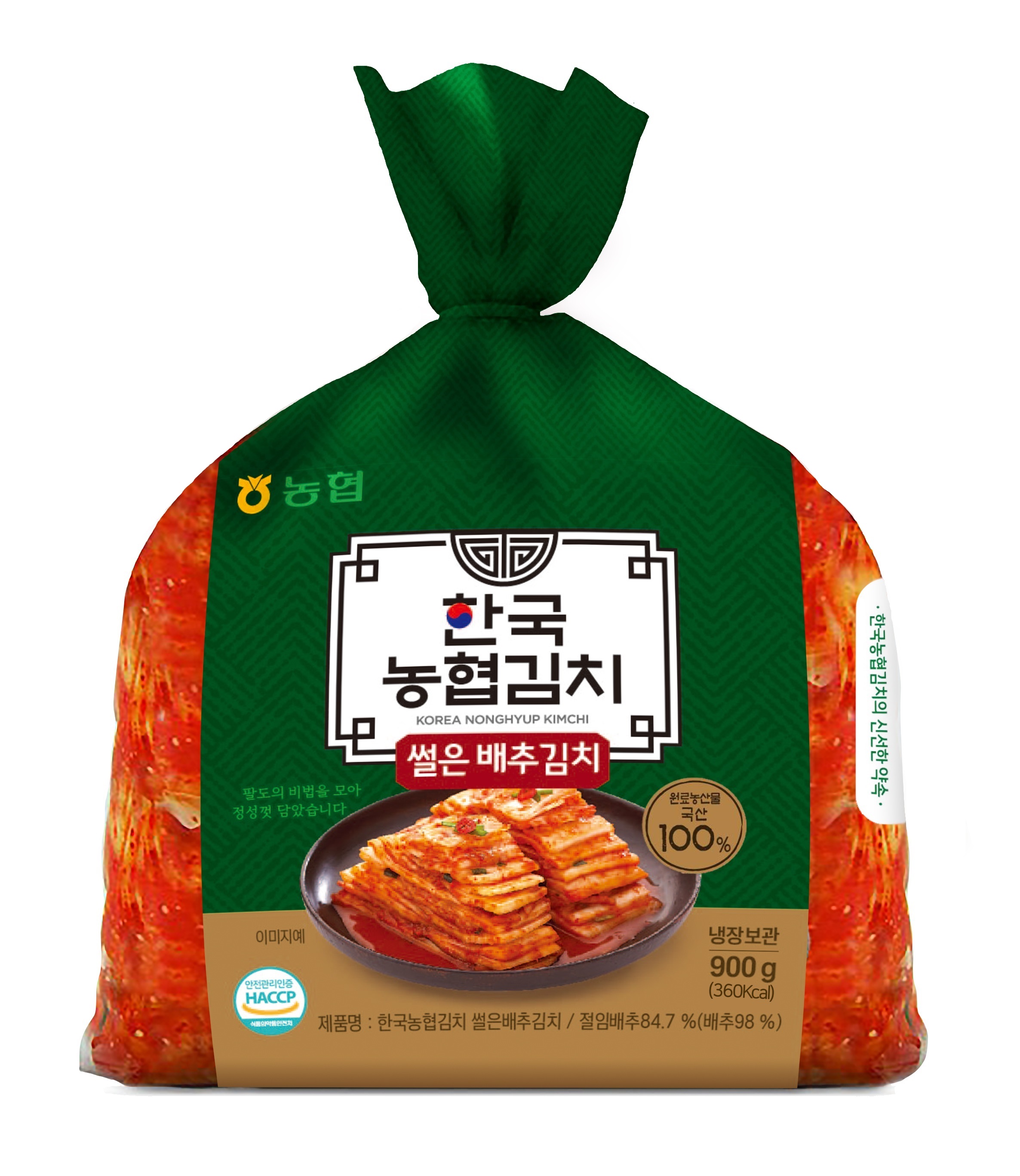 한국농협김치 썰은배추김치 900g