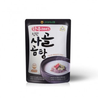 [고삼농협] 한우진한사골곰탕 500mlX10팩 [원산지:국산]