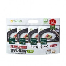 [고삼농협] 더착한 한우사골곰탕 삼시세끼(4개입) [원산지:국산]