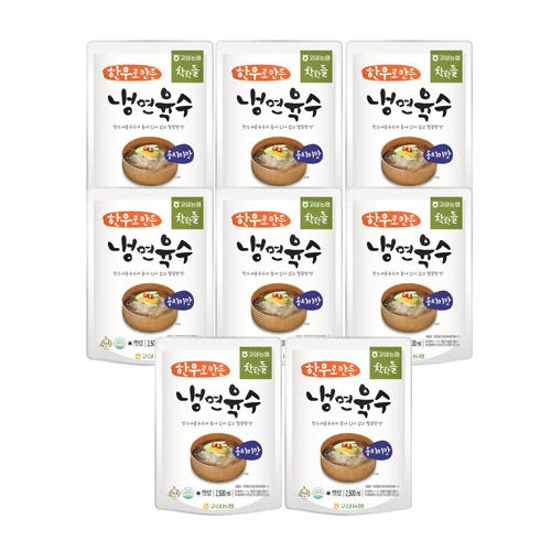 [고삼농협] 한우동치미 냉면육수 2.5kgX8 [원산지:국산]